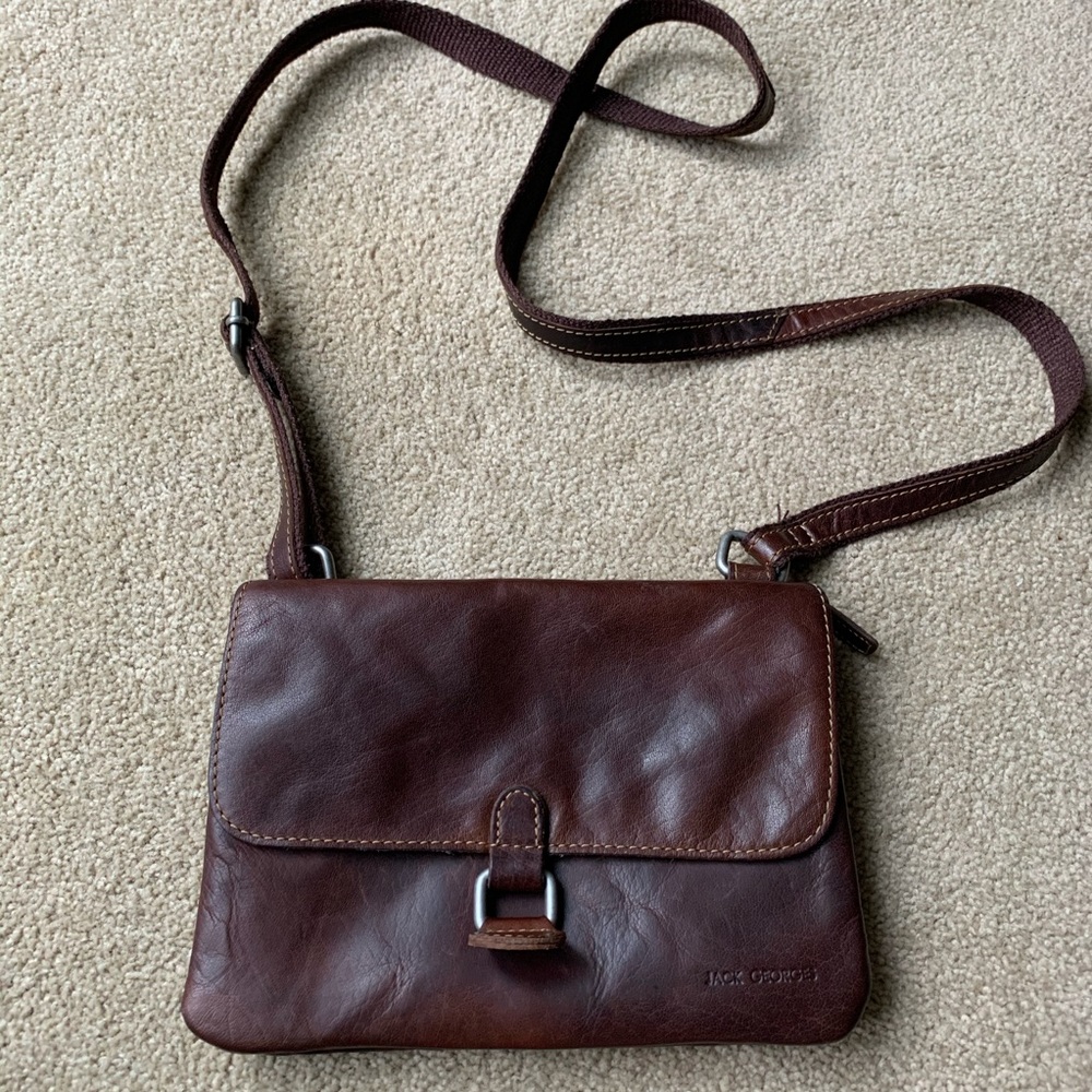 Genuine leather purse Jack Georges